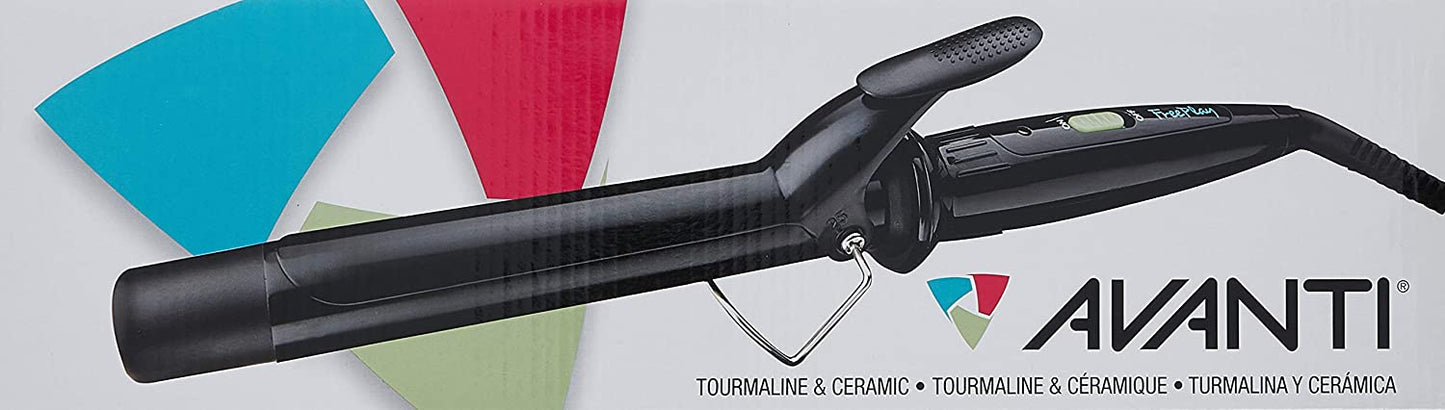 AVANTI Freeplay Tourmaline and Ceramic Curling Iron