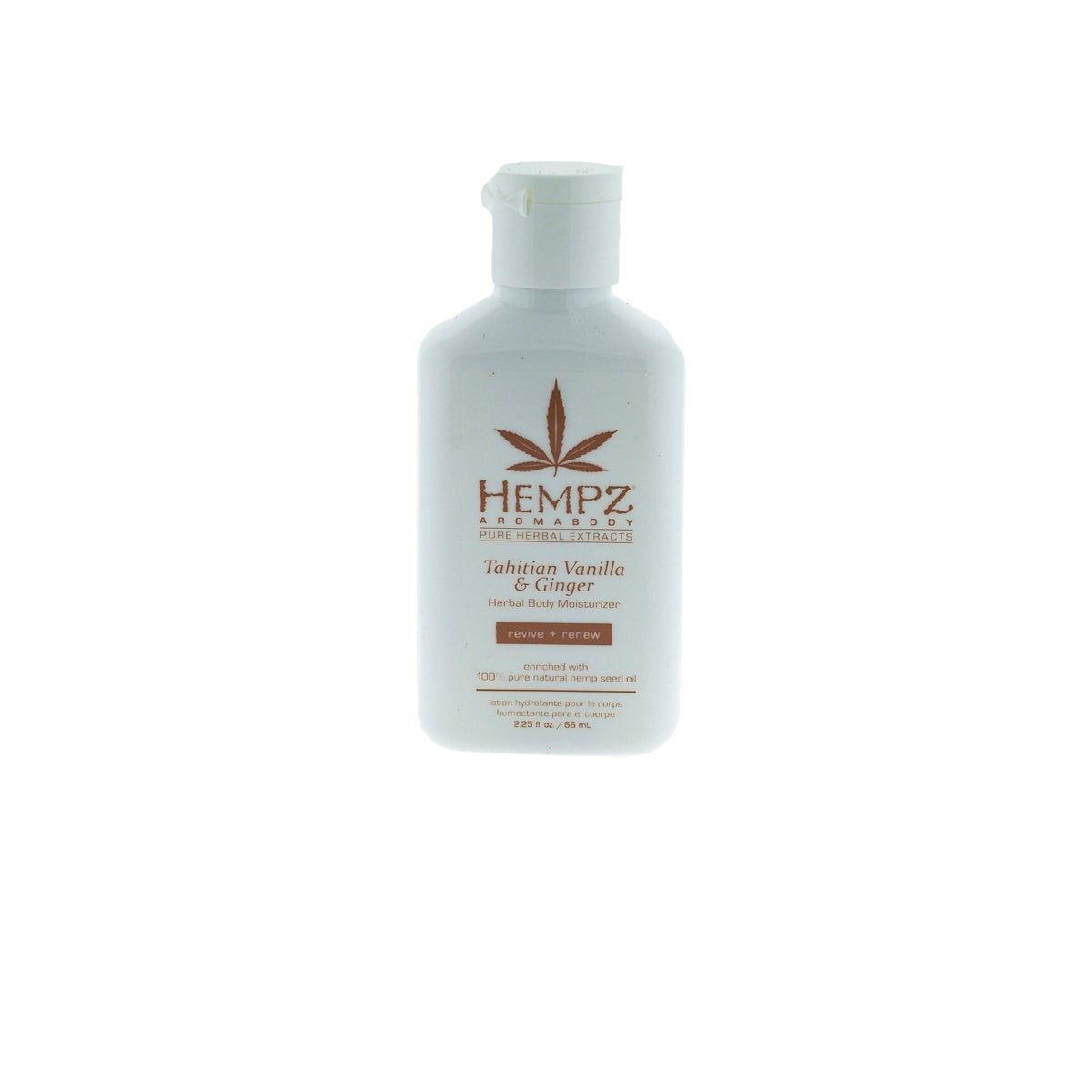 HEMPZ Tahitian Vanilla & Ginger Herbal Moisturizer