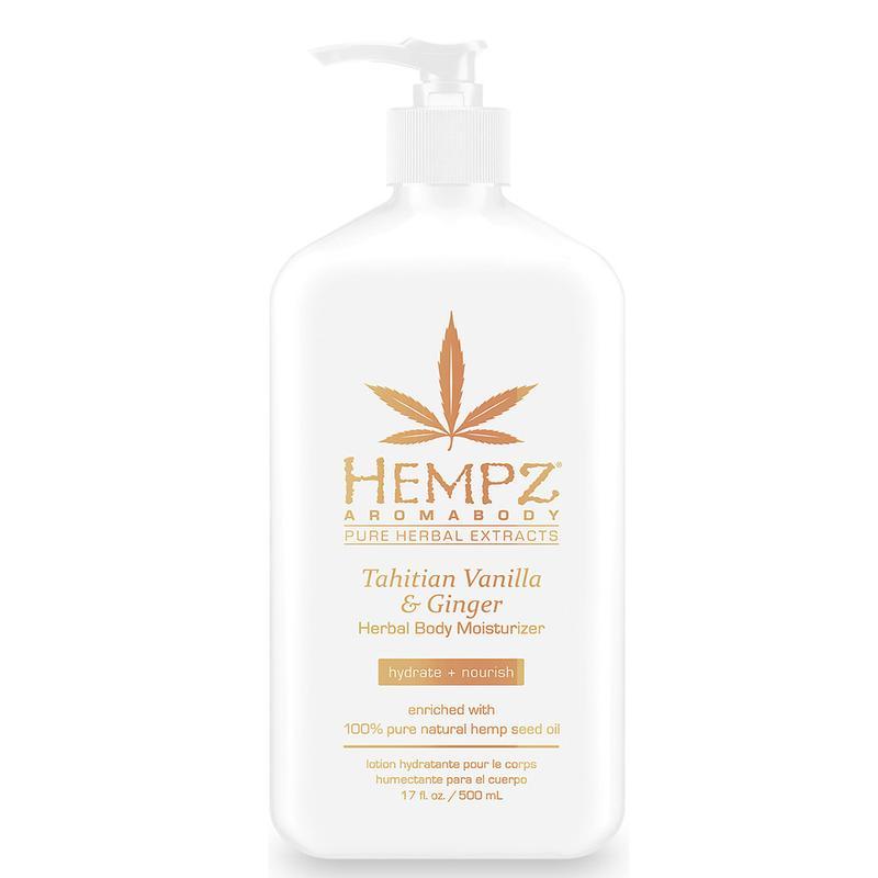 HEMPZ Tahitian Vanilla & Ginger Herbal Moisturizer