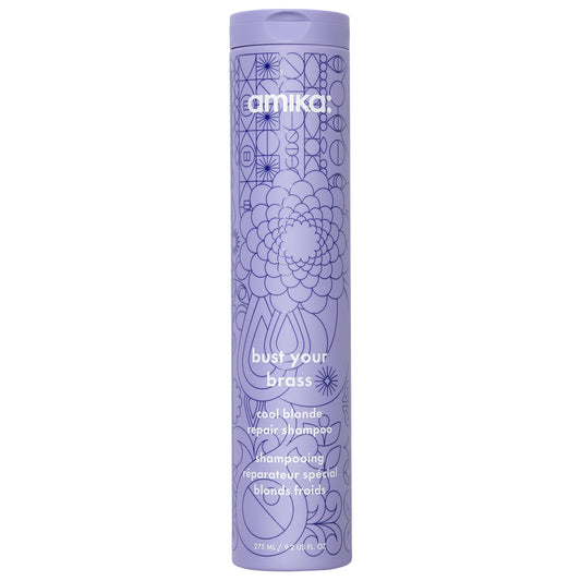 AMIKA Bust Your Brass Blonde Purple Shampoo