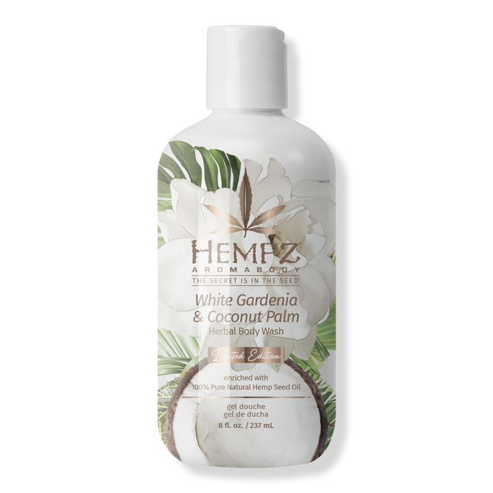 HEMPZ White Gardenia & Coconut Palm Herbal Body Wash