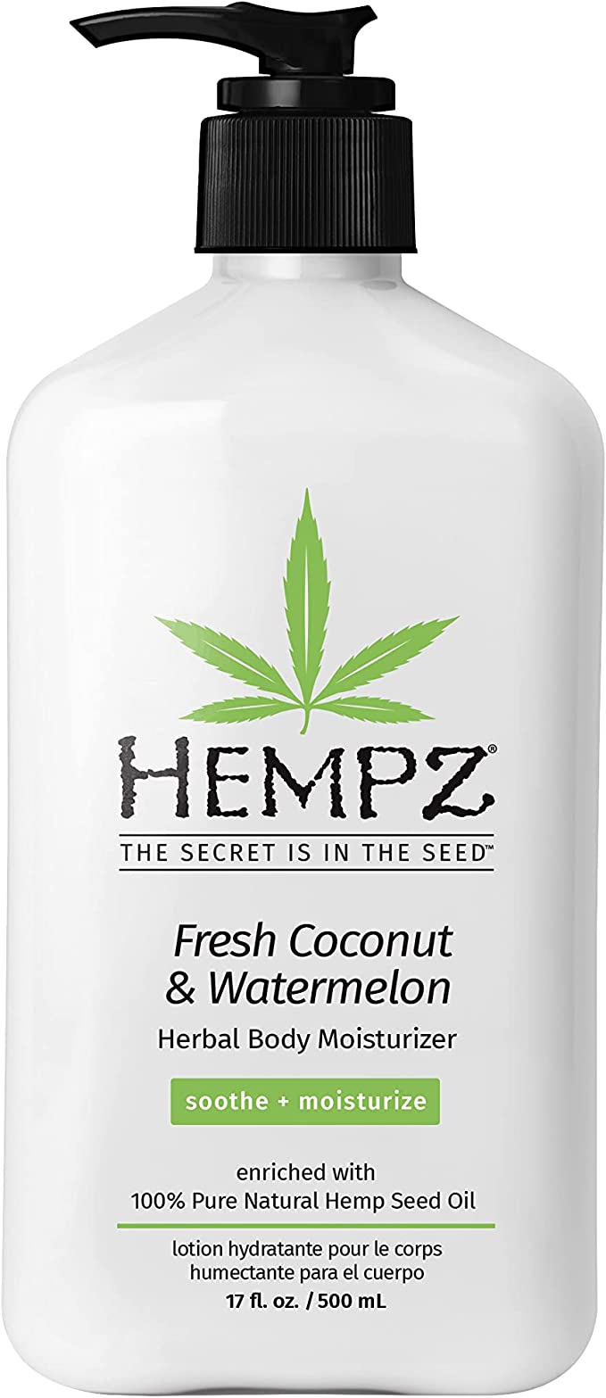 HEMPZ Fresh Coconut & Watermelon Herbal Body Moisturizer