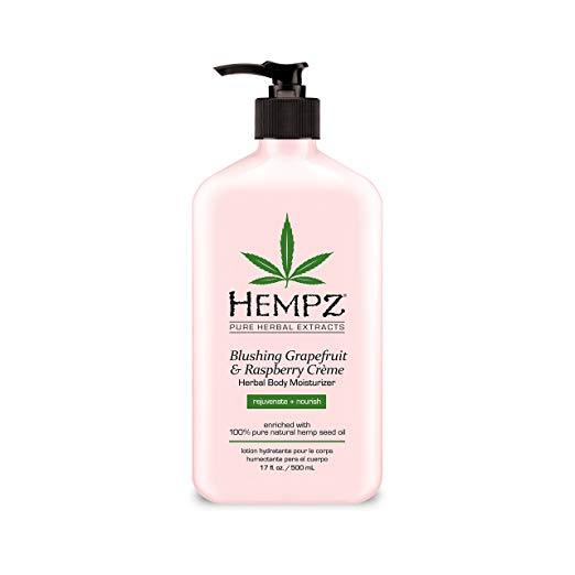 HEMPZ Blushing Grapefruit & Raspberry Creme Herbal Body Moisturizer