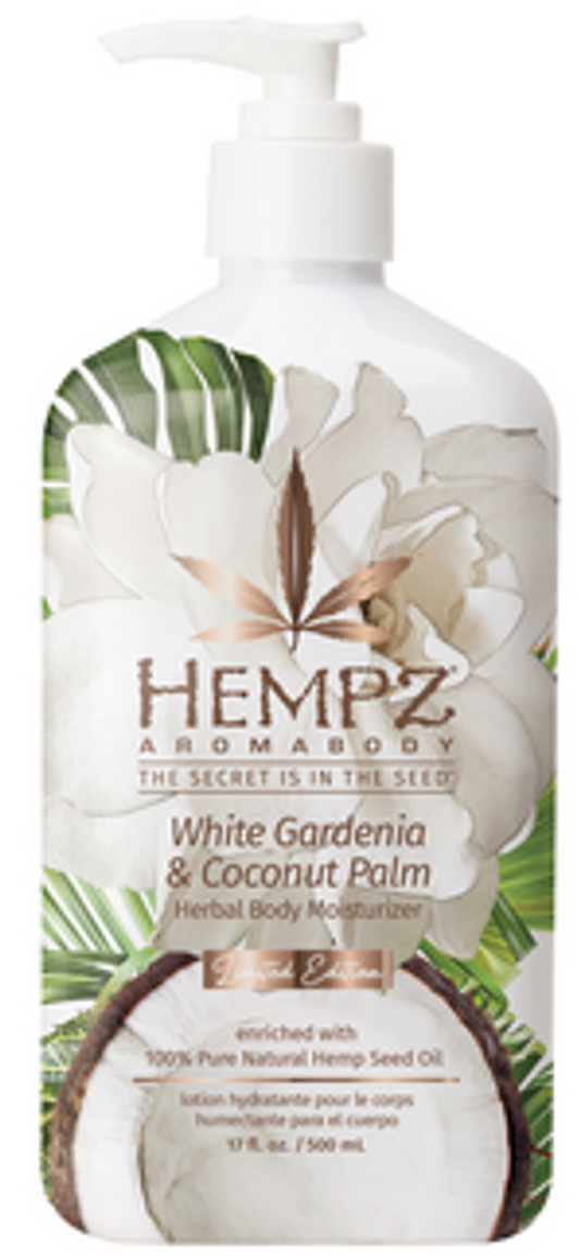 HEMPZ White Gardenia & Coconut Palm Herbal Body Moisturizer
