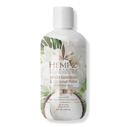 HEMPZ White Gardenia & Coconut Palm Herbal Body Wash