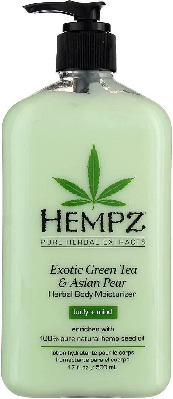 HEMPZ Exotic Green Tea & Asian Pear Herbal Body Moisturizer